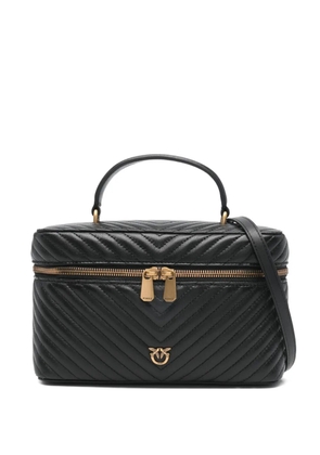 PINKO quilted tote bag - Black