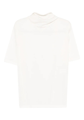 LEMAIRE roll-neck short-sleeve T-shirt - Neutrals