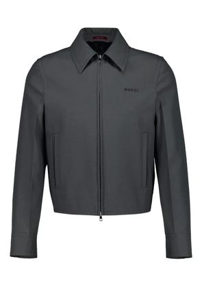 Gucci technical-panama jacket - Grey