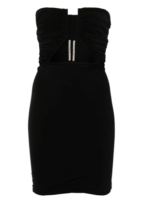 Rick Owens Jersey Prong mini dress - Black