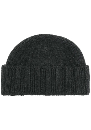 Drumohr cable knit beanie - Grey