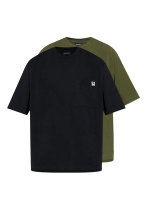 DSQUARED2 chest-pocket logo-detail T-shirt (set of two) - Black