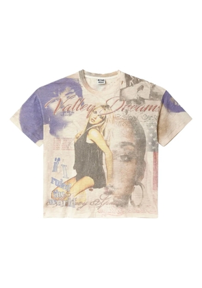 Vale printed T-shirt - Neutrals