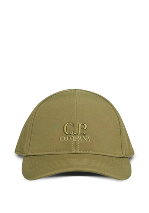 C.P. Company embroidered-logo baseball cap - Green