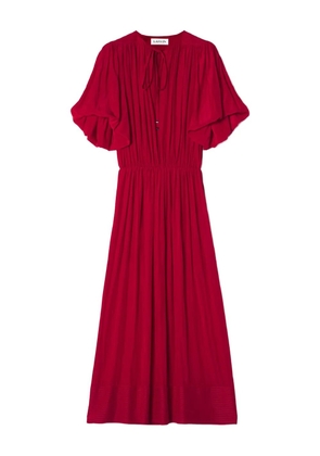 Lanvin tie detailing dress - Red