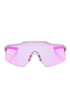 100% Eyewear Speedcraft oversize-frame sunglasses - Grey