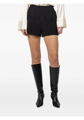 Veronica Beard Yadira lace shorts - Black