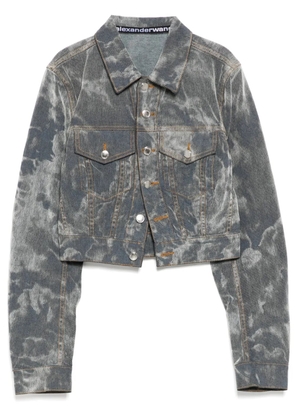 Alexander Wang faded effect jacket - Grey