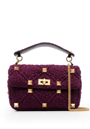 Valentino Garavani Roman Stud tote bag - Purple