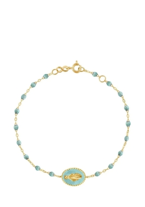 Gigi Clozeau 18kt yellow gold Classic Gigi Madone beaded bracelet - YG/ICEBE