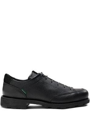 Norse Projects x Paraboot Ravn textured leather sneakers - Black