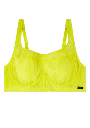 Diesel x Savage x Fenty flocked bra - Green