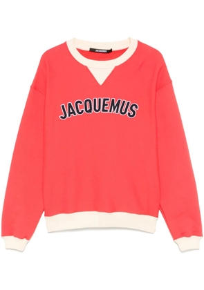 Jacquemus Le Sweatshirt Baseball sweatshirt - Red