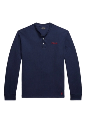 Polo Ralph Lauren waffle-knit T-shirt - Blue