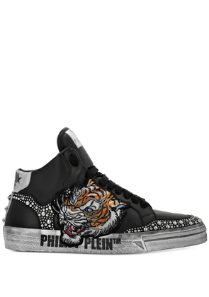 Philipp Plein Retrokickz Tiger sneakers - Black