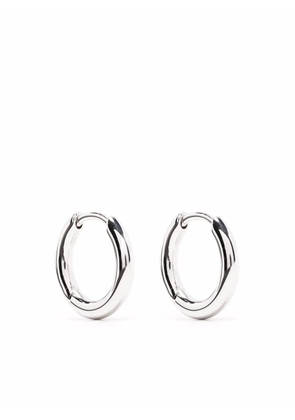 Tom Wood small Classic hoop earrings - Silver