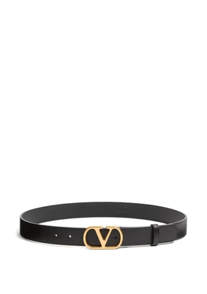 Valentino Garavani 30mm VLogo Signature belt - Black