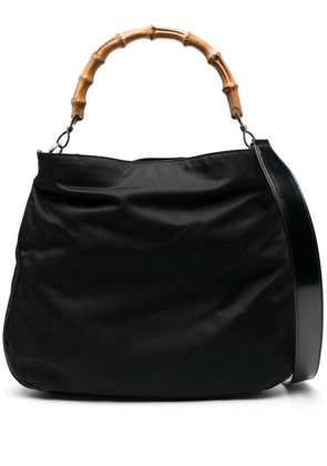 Gucci Pre-Owned 2000s Bamboo tote bag - Black