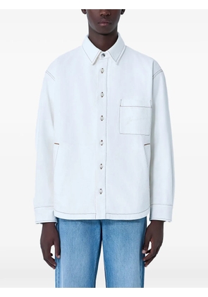 Jacquemus button patch pocket shirt - White