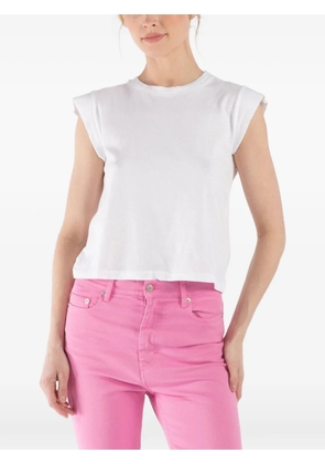 The Great. Peak Shoulder T-shirt - White