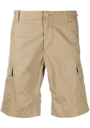 Carhartt WIP side logo patch shorts - Neutrals