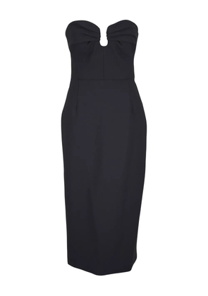 Carolina Herrera sweetheart-neck midi dress - Black