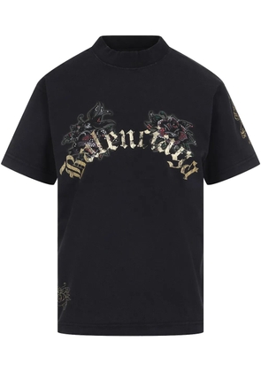 Balenciaga printed T-shirt - Black