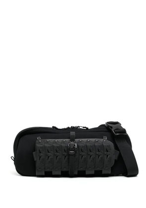 Junya Watanabe MAN logo-print messenger bag - Black