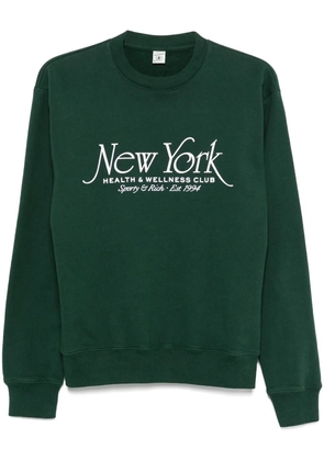 Sporty & Rich NY 94 sweatshirt - Green