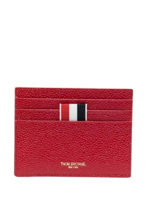 Thom Browne rectangular card holder - Red