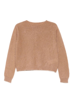 Max Mara round-neck sweater - Brown