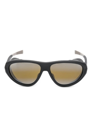 Vuarnet geometric-frame sunglasses - Black