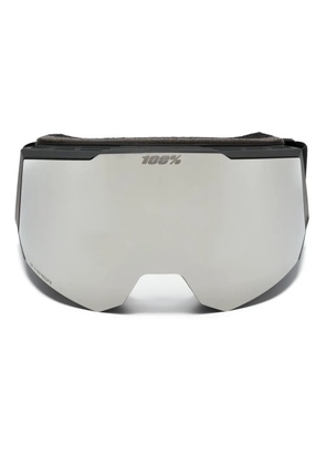 100% Eyewear Snowcraft mirrored ski goggles - Black