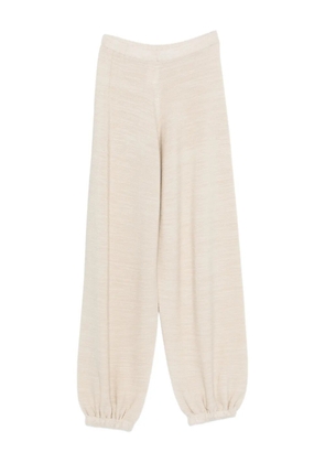 Fabiana Filippi elasticated-waistband trousers - Neutrals