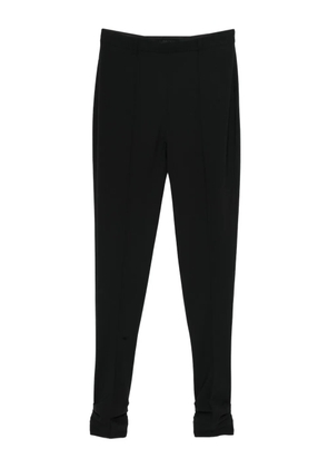 ALAINPAUL side zip-fastening trousers - Black