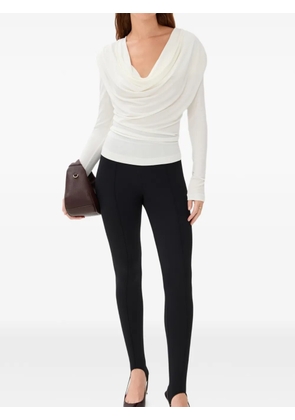 WARDROBE.NYC stirrup panel legging - Black