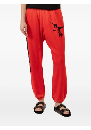 FreeCity hummingbird studded trousers - Red