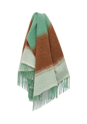 Rodebjer Beau fringed scarf - Green