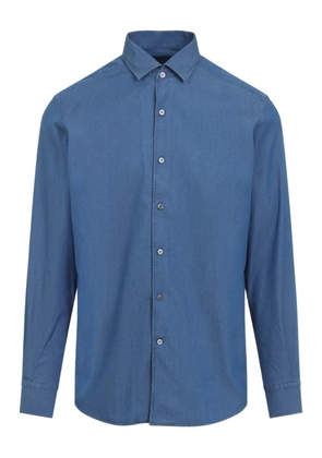 Zegna buttoned shirt - Blue