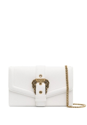 Versace Jeans Couture Couture1 faux-leather clutch bag - White