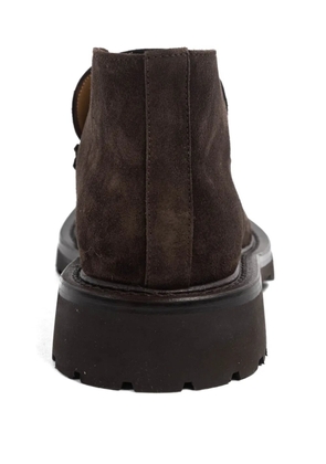 LEGRES mid top loafers - Brown