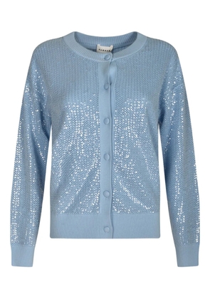 P.A.R.O.S.H. sequin-embellished cardigan - Blue