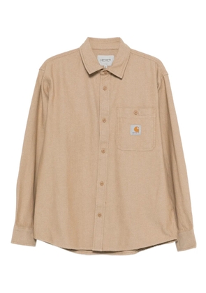 Carhartt WIP Edgar buttoned shirt - Neutrals