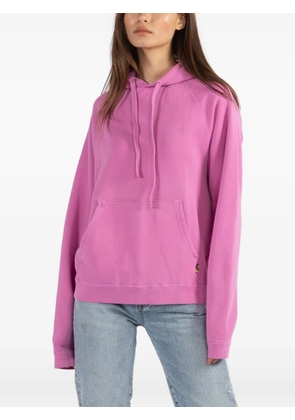 FreeCity drawstring terry pullover hoodie - Pink