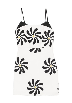 Cala de la Cruz Rocha mini dress - White