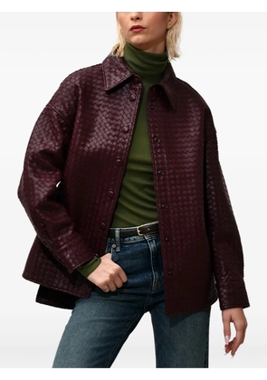 Poche Paris woven jacket - Red