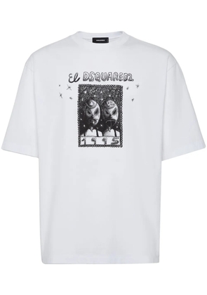 DSQUARED2 graphic-print T-shirt - White