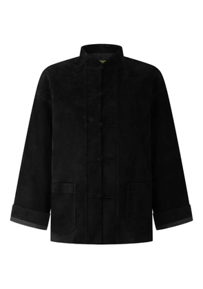 Shanghai Tang Tang suede jacket - Black