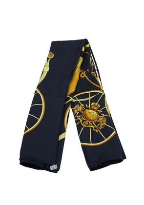 Hermès Pre-Owned 20th Century Springs Silk Scarf scarves - Blue