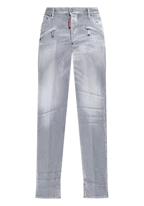 DSQUARED2 distressed-effect jeans - Grey